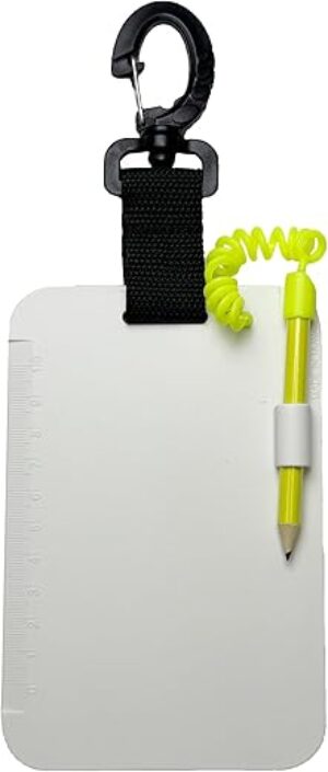 Scuba Choice Diving Slate With Clip & Pencil