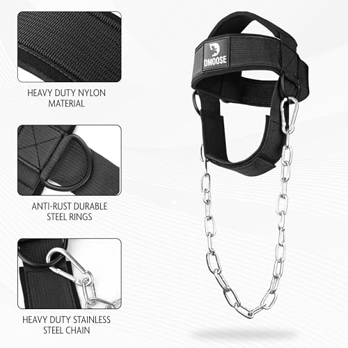 DMoose Fitness Neck Harness For Weight Lifting - Image 3