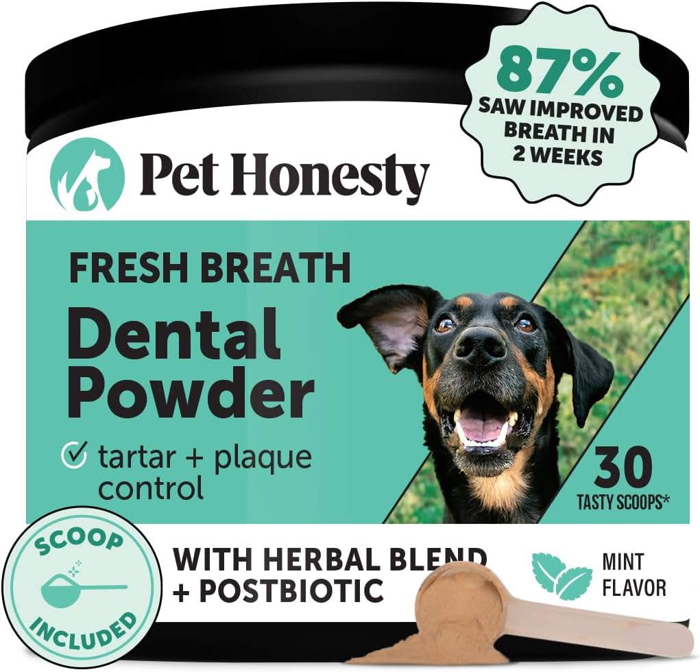 Pet Honesty Dog Breath Freshener Dental Powder