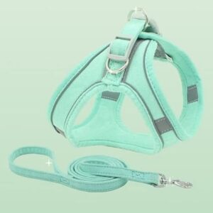 YUEHAN Dog Cat Harness With Leash