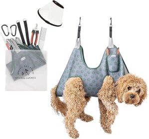 Peppy Pet Paws Dog Grooming Hammock – Sling for Nail Clipping