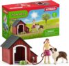 Schleich Dog Kennel With Dog House Set