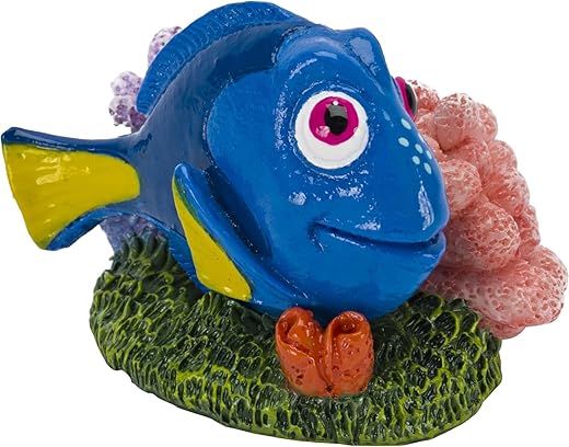 Penn-Plax Dory With Pink & Purple Coral Ornament