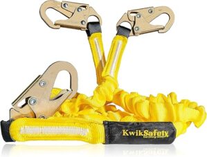 KwikSafety Double Leg Rattler 6’ Safety Lanyard