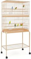 Yaheetech Double Story Bird Cage with Stand