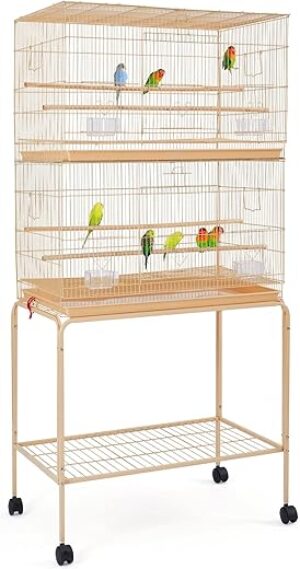 Yaheetech Double Story Bird Cage with Stand