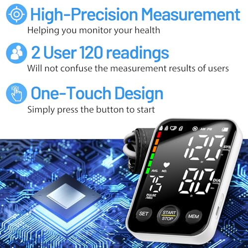 DOUHAO Blood Pressure Monitor Upper Arm Machine - Image 3