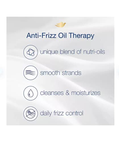Dove Anti Frizz Oil Therapy Shampoo & Conditioner - Image 5