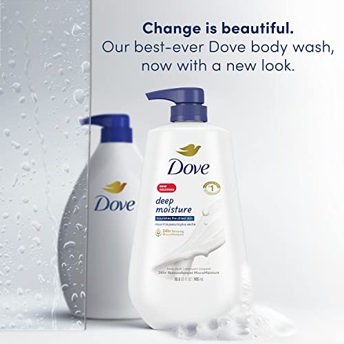 Dove Body Wash Deep Moisture Cleanser 30.6 oz - Image 3