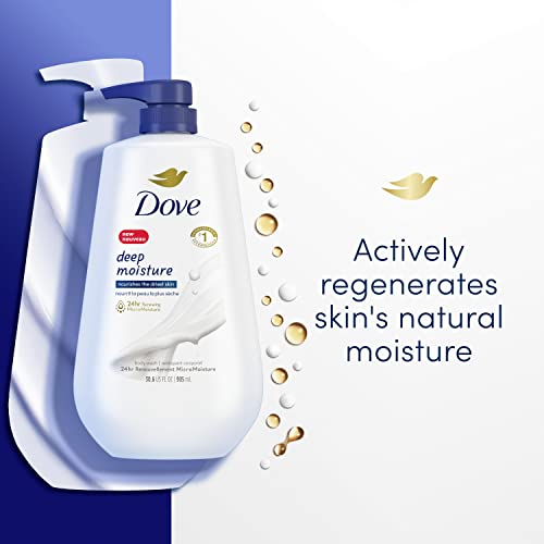 Dove Body Wash Deep Moisture Cleanser 30.6 oz - Image 4