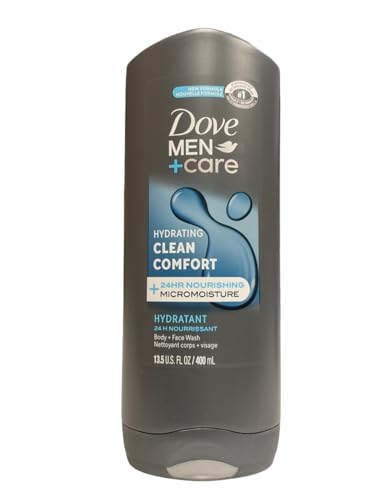 Dove Men + Care Body & Face Wash, Clean Comfort - Image 4