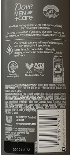 Dove Men+Care Body Wash, Minerals & Sage, 13.5 Oz - Image 3