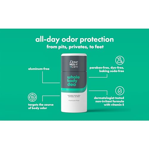 DOVE MEN + CARE Men+Care Aluminum-Free Deodorant Stick 2.6 oz - Image 4