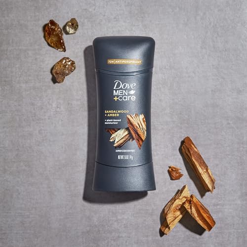 DOVE MEN + CARE Men+Care Antiperspirant Sandalwood + Amber 4 Count - Image 4