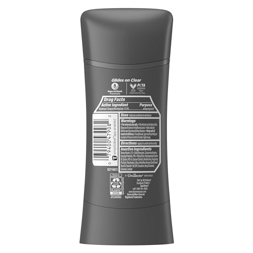 DOVE MEN + CARE Men+Care Antiperspirant Sandalwood + Amber 4 Count - Image 2