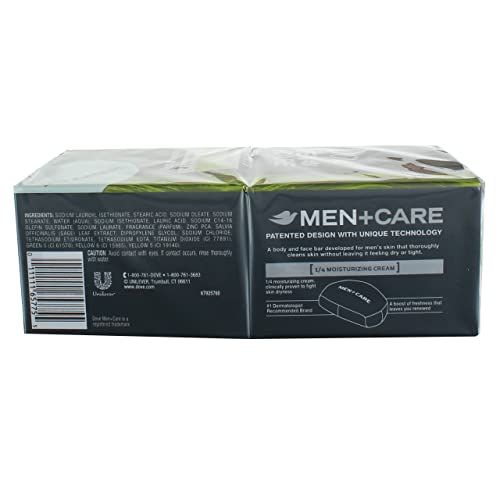 DOVE MEN + CARE Men+Care Body And Face Bar 3.75 Oz 6 Bars - Image 3