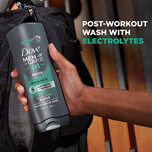 DOVE MEN + CARE Post-Workout Body Wash With Tea Tree - Image 3
