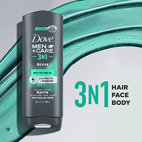 DOVE MEN + CARE Post-Workout Body Wash With Tea Tree - Image 4