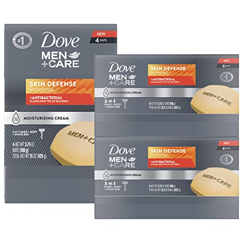 DOVE MEN + CARE Soap Bar For Smooth, Hydrated Skin, 3.75 Ounce (Pack of 14) - Image 2