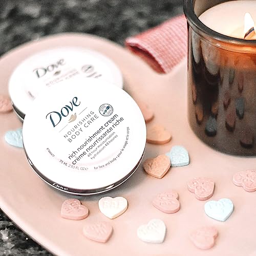 Dove Nourishing Cream For Extra Dry Skin, 3-Pack - Image 4