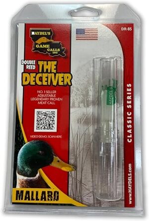 Haydel's Game Calls Inc. DR-85 Adjustable Double Reed Duck Call