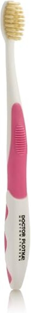 MOUTHWATCHERS Dr Plotkas Extra Soft Kids Toothbrush, Pink