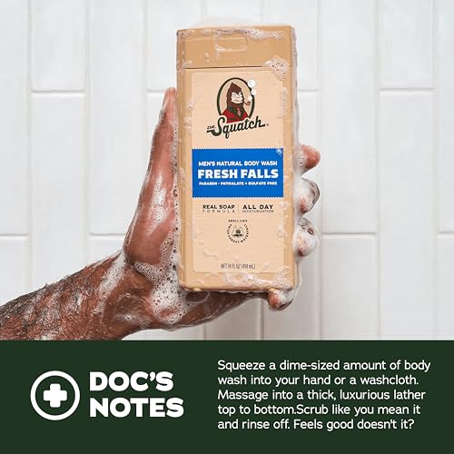 Dr. Squatch Natural Body Wash - Pine Tar + Fresh Falls - Image 5
