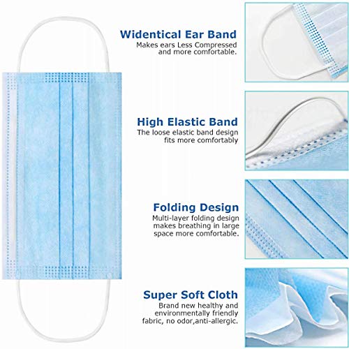 DR.MOXA 100 Pack Medical Disposable Face Masks - Image 3