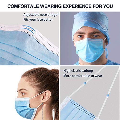 DR.MOXA 100 Pack Medical Disposable Face Masks - Image 4