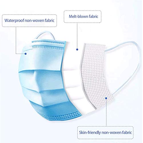 DR.MOXA 100 Pack Medical Disposable Face Masks - Image 5