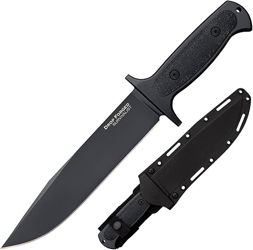 Cold Steel Drop Forged Fixed Blade Knife With Sheath