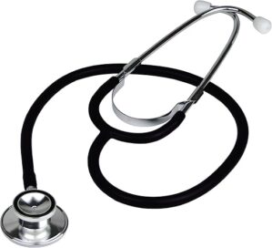 Ever Ready First Aid Dual Head Stethoscope 143200, Black
