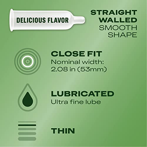 Durex Tropical Flavors Lubricated Latex Condoms, 3 Ct - Image 3