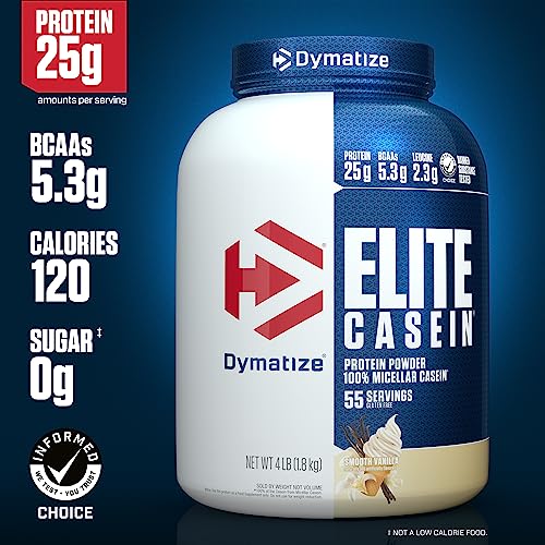 Dymatize Elite Casein Protein Powder, Slow Absorbing - Image 2