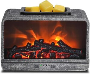 MeplLivs Dynamic Flame Electric Wax Melt Warmer
