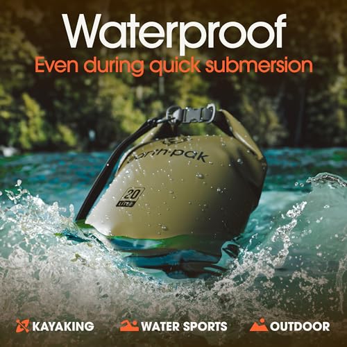 Earth Pak Waterproof Dry Bag Backpack With Phone Case - Image 3