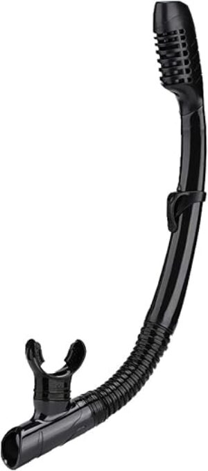 AQUA A DIVE SPORTS Easy Breath Dry Snorkel With Silicone Mouthpiece