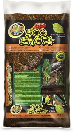Zoo Med Eco Earth Coconut Fiber Substrate 24 Qts
