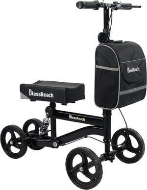 BlessReach Economy Steerable Foldable Knee Scooter