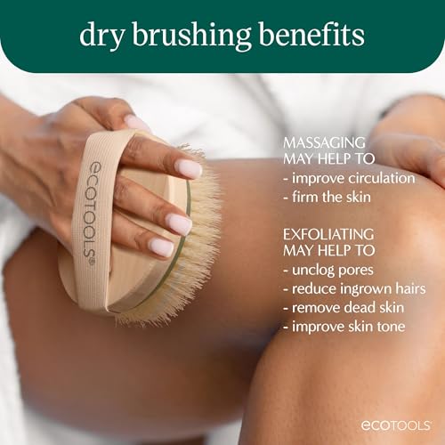 EcoTools Dry Body Brush, Exfoliate & Smooth Skin - Image 4