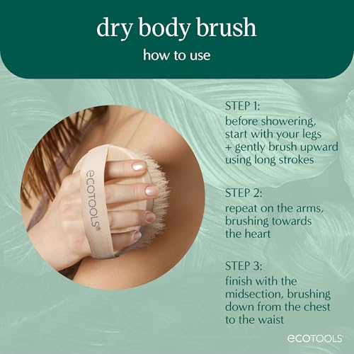 EcoTools Dry Body Brush, Exfoliate & Smooth Skin - Image 5