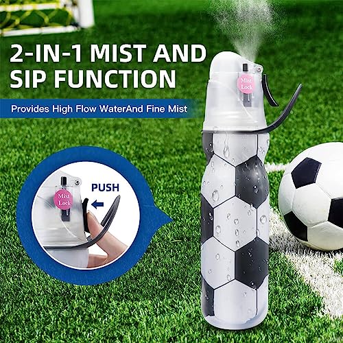 efiLneerG Insulated Sports Water Bottle With Spray - Image 4