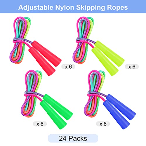 Elcoho Rainbow Jump Rope Set 7.2 Feet - Image 4