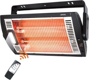 shinic Electric Garage Heaters With Remote Control