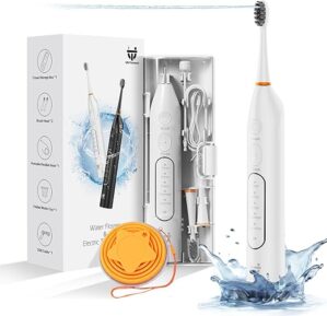 UltrTxenova Electric Toothbrush And Water Flosser Combo