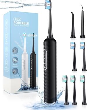 UNINGOPI Electric Toothbrush And Water Flosser Kit
