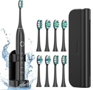 Fronix Electric Toothbrush With 8 Brush Heads