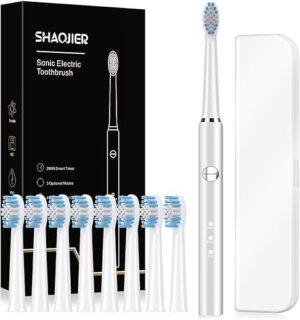 SHAOJIER Electric Toothbrush With Replacement Heads