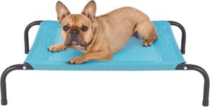 Furhaven Elevated Pet Cot – Cooling Nylon Hammock