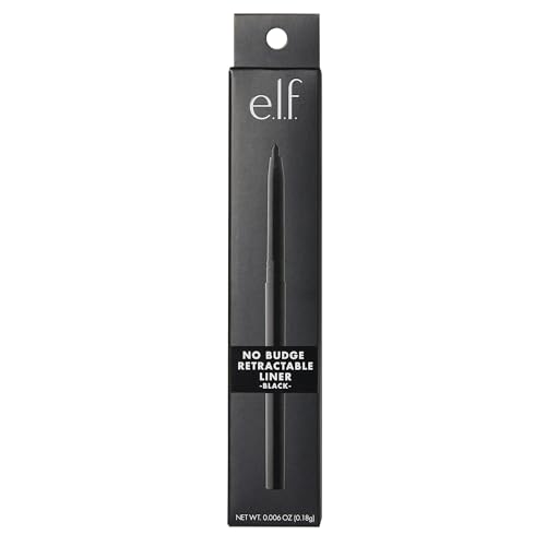e.l.f. No Budge Retractable Eyeliner, Black 0.006 Oz - Image 3